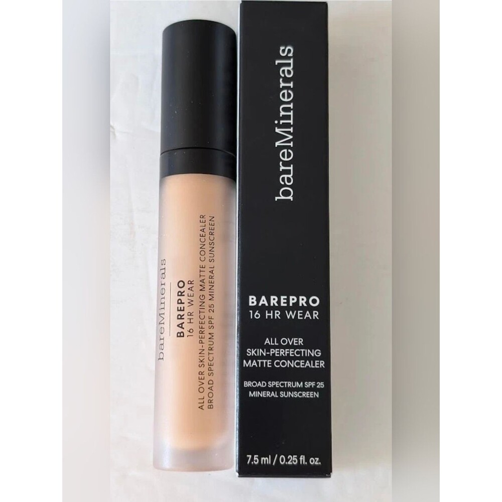 bareMinerals 250 Light Neutral BAREPRO 16HR Wear Skin Perfecting Concealer NIB